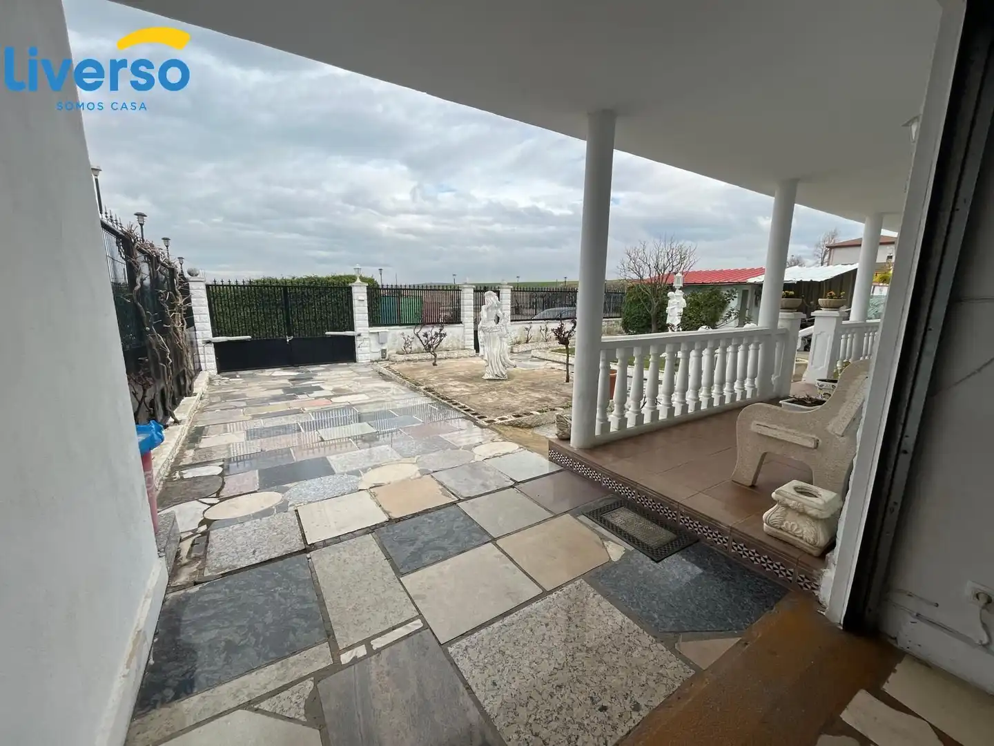 Terraza de Casa o chalet en venta en Briviesca con Calefacción, Jardín privado y Terraza
