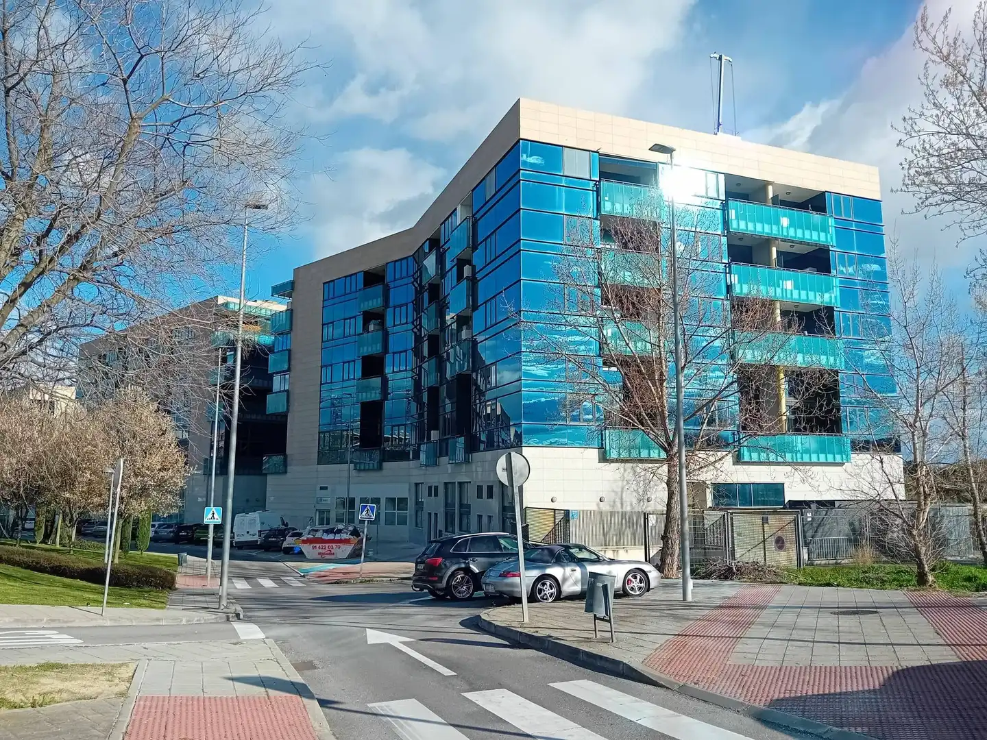 Vista exterior de Loft en venda en San Sebastián de los Reyes amb Calefacció