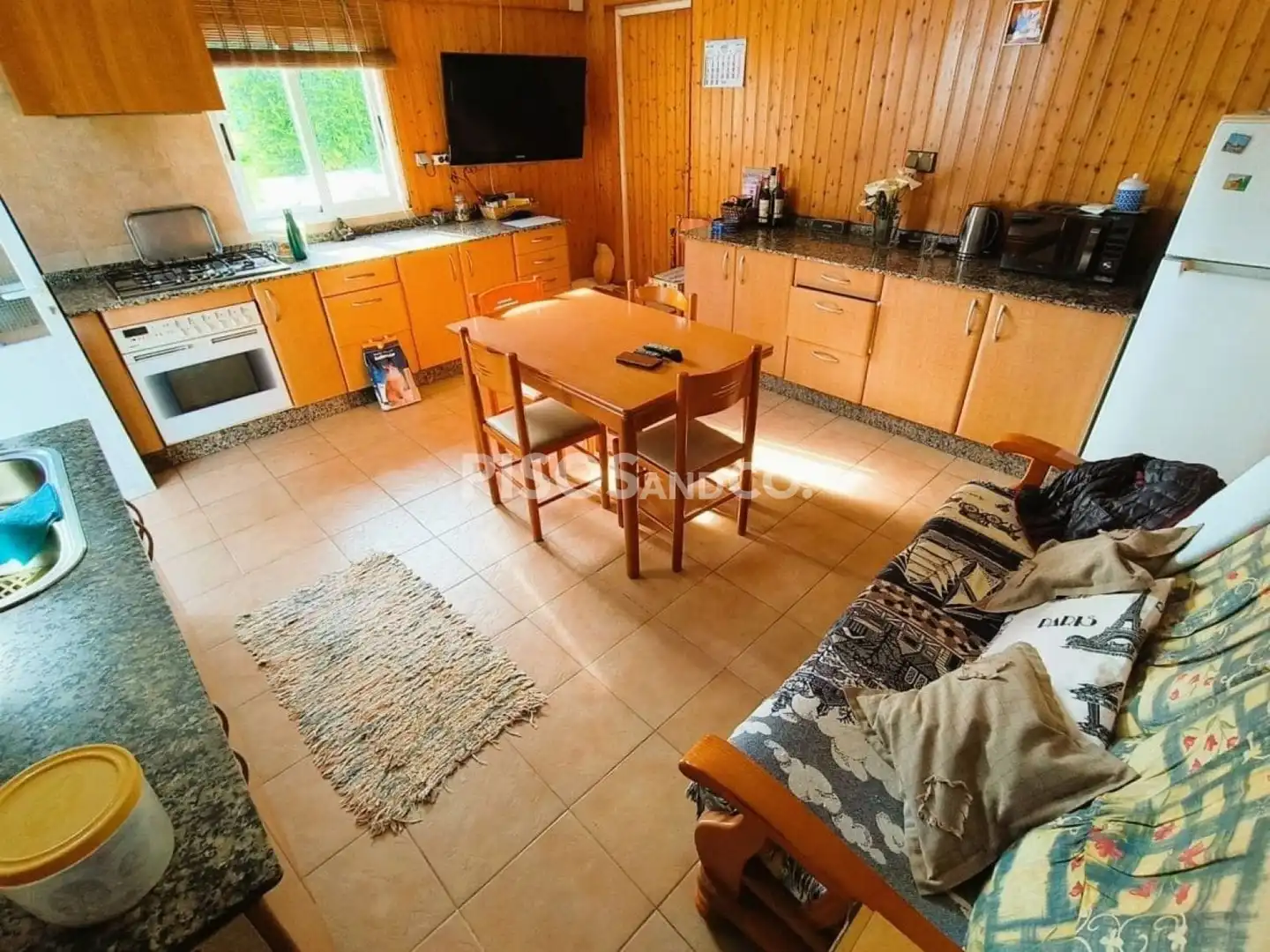 Kitchen of Houses for sale in Cambre   with Terrace and Storage room
