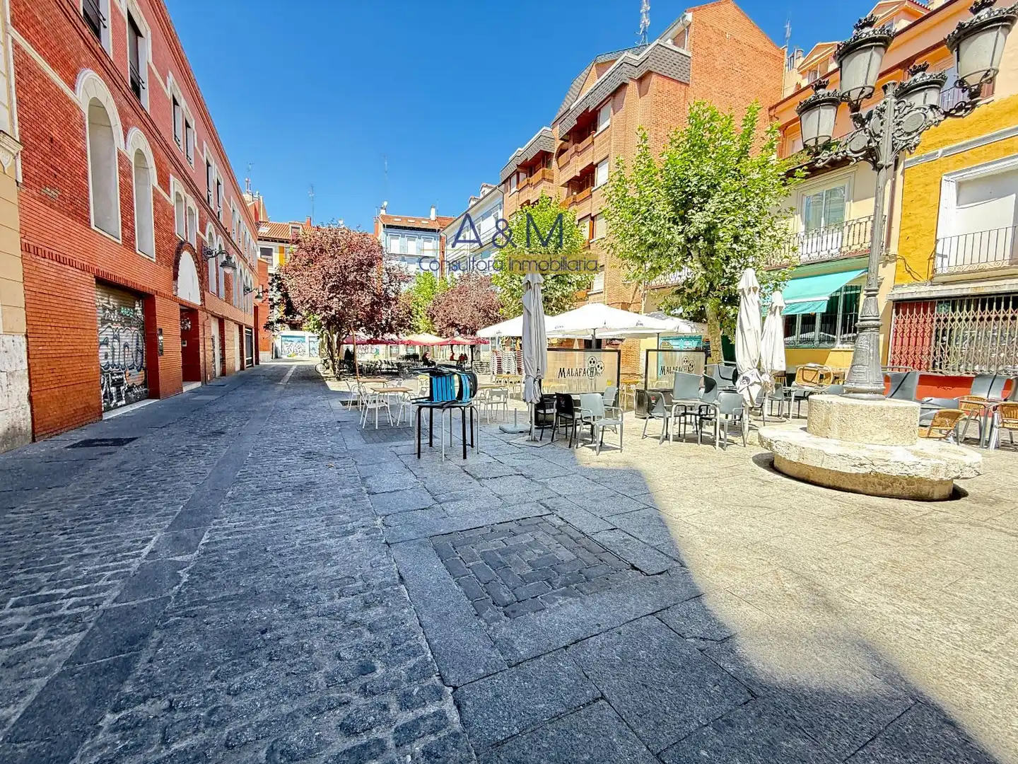 Vista exterior de Pis de lloguer en Valladolid amb Calefacció, Moblat i Forn