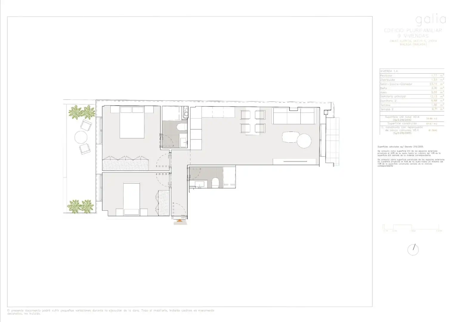 Flat with terrace for sale in Centro, imagen 4