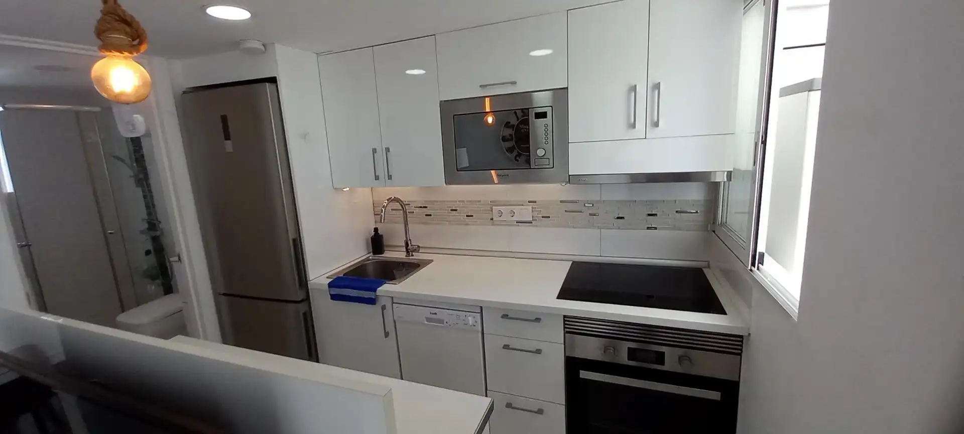 Cocina de Piso de alquiler en Las Palmas de Gran Canaria con Terraza y Amueblado