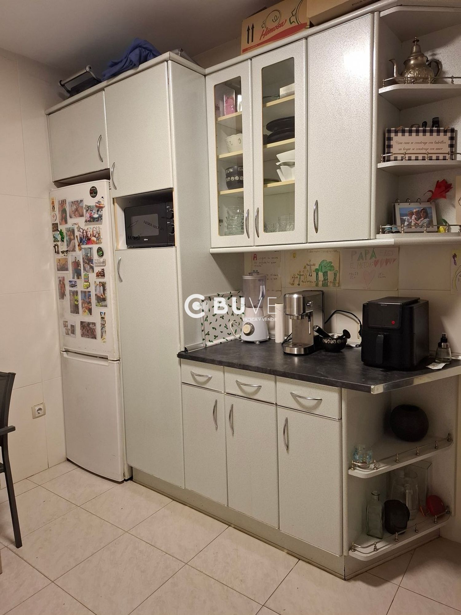 Kitchen of Single-family semi-detached for sale in Bargas  with Air Conditioner, Heating and Terrace