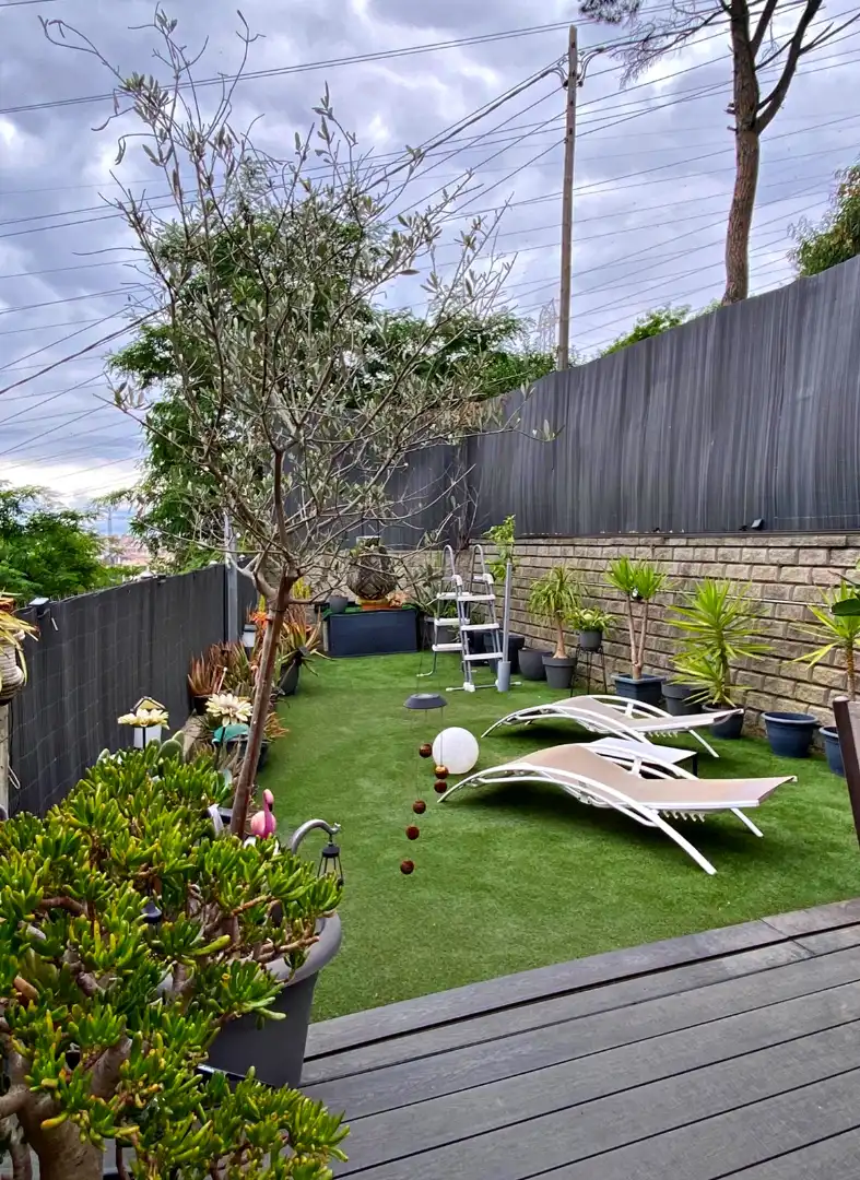 Terraza de Casa o chalet en venta en Barcelona con Aire acondicionado, Calefacción y Jardín privado