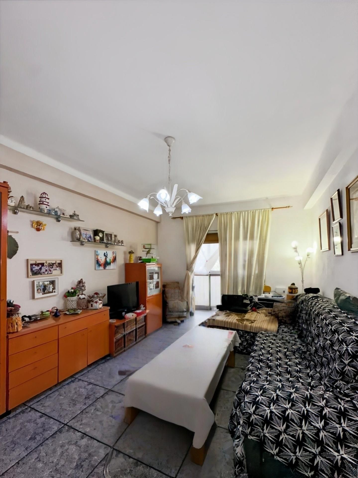 Sala de estar de Apartamento en venta en  Barcelona Capital con Terraza y Balcón