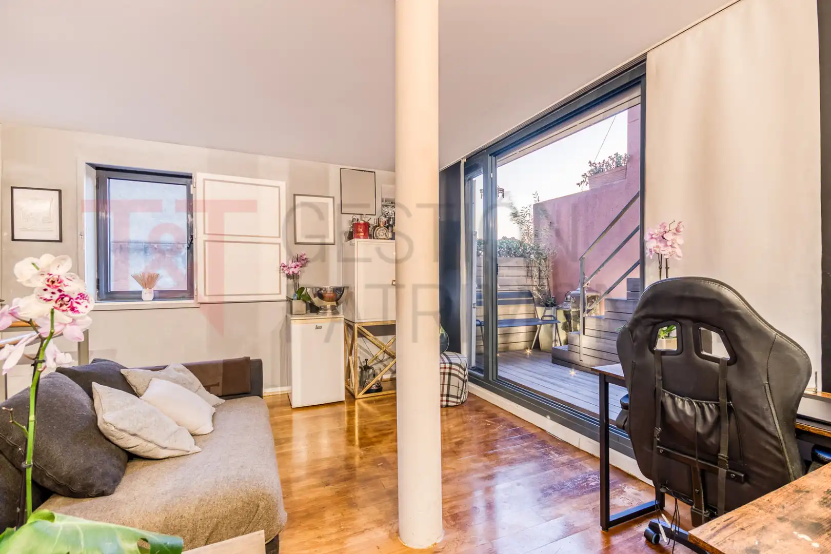 Sala de estar de Ático en venta en Ciutat Vella