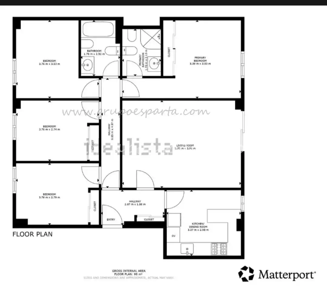Flat for sale in Sevilla  with Air Conditioner and Balcony