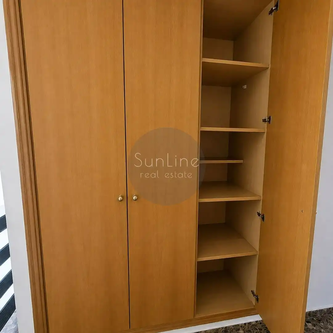Schlafzimmer von Wohnung zur Miete in Valencia mit Klimaanlage, Terrasse und Möbliert