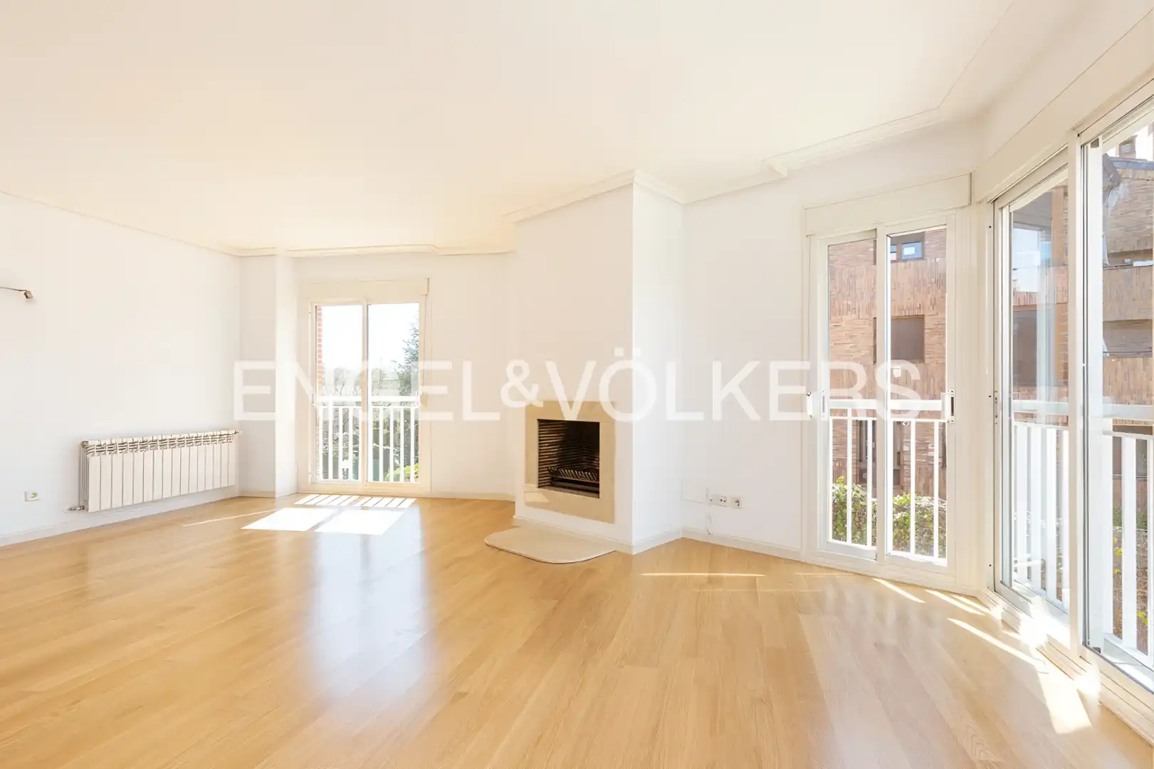 Sala de estar de Piso de alquiler en Madrid con Calefacción, Parquet y Trastero