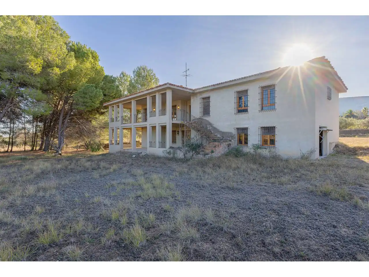 Exterior view of Houses for sale in Ontinyent  with Private garden and Terrace