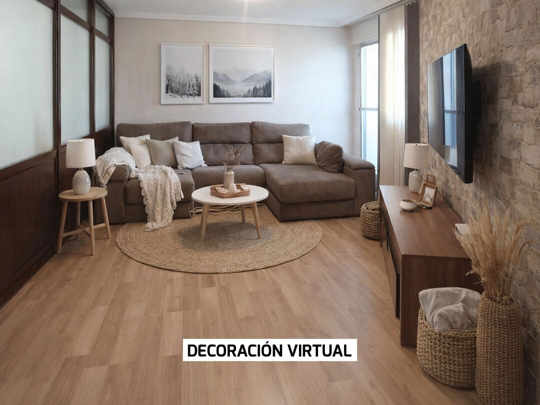 Sala d'estar de Pis en venda en Vitoria - Gasteiz amb Calefacció i Traster