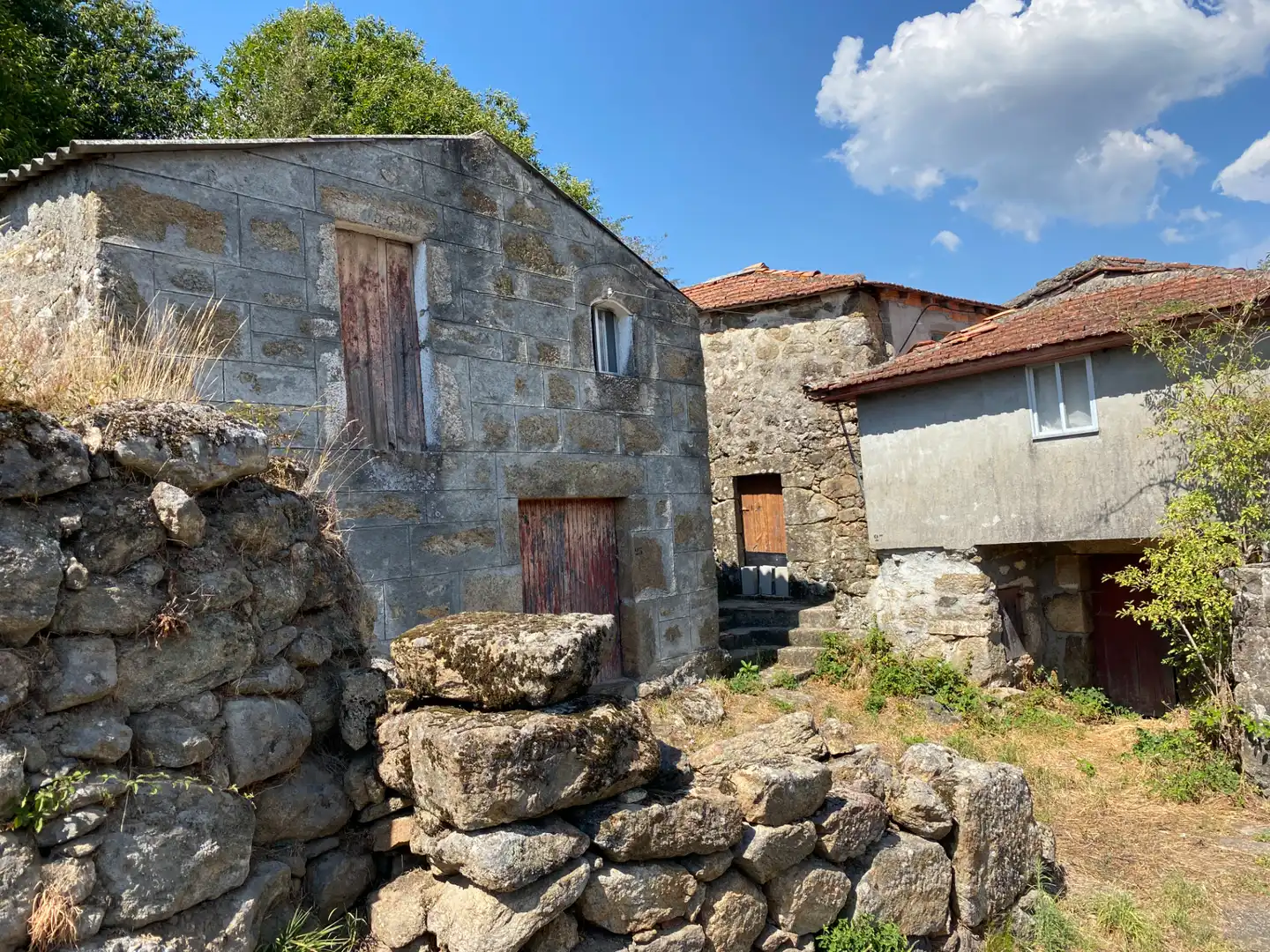 Vista exterior de Finca rústica en venta en Bande con Jardín privado