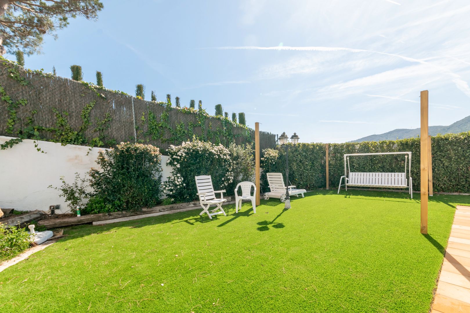 Garden of House or chalet for sale in Vallromanes  with Air Conditioner, Heating and Private garden