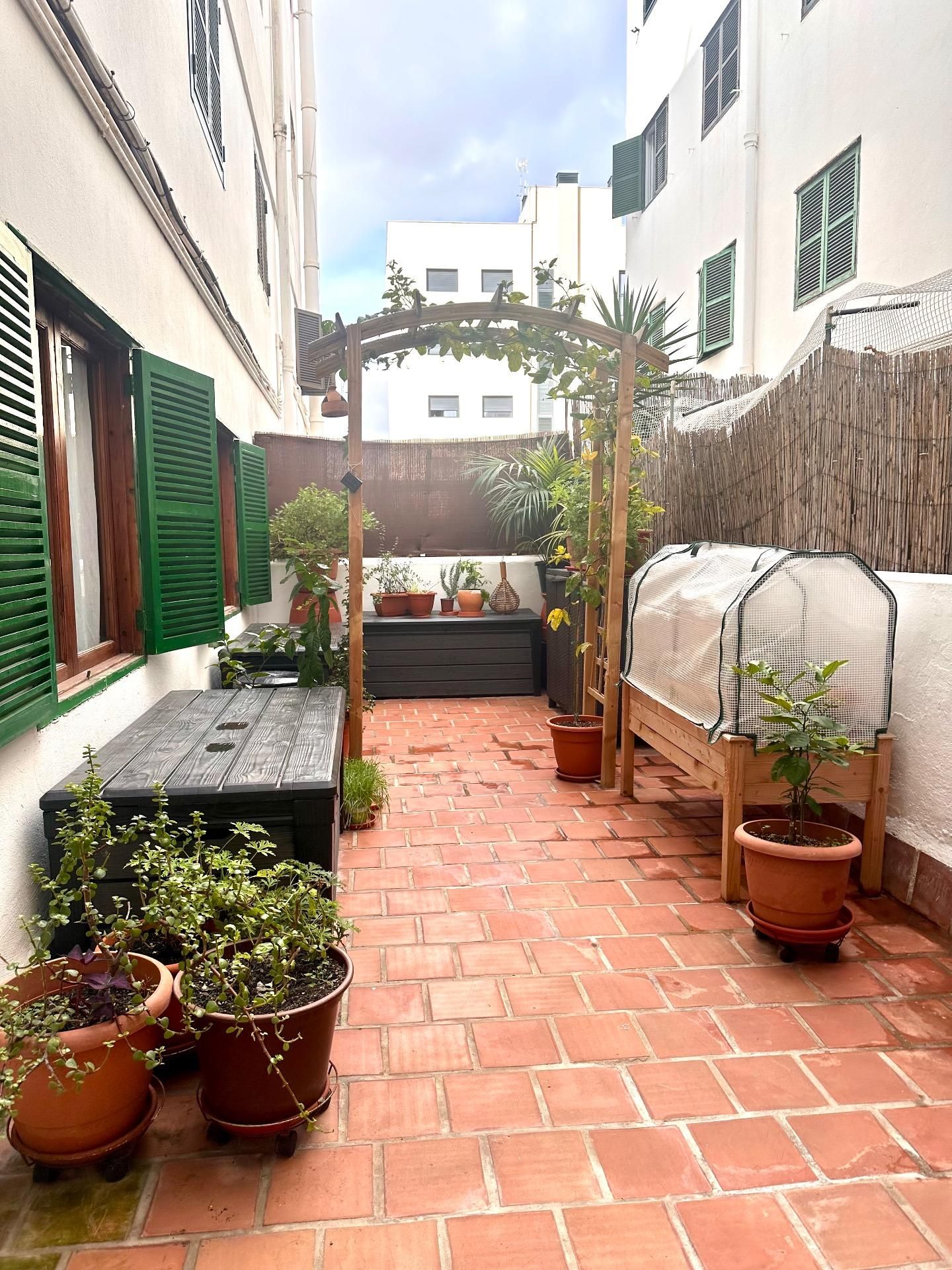 Terrace of Flat for sale in  Palma de Mallorca  with Terrace, Furnished and Balcony
