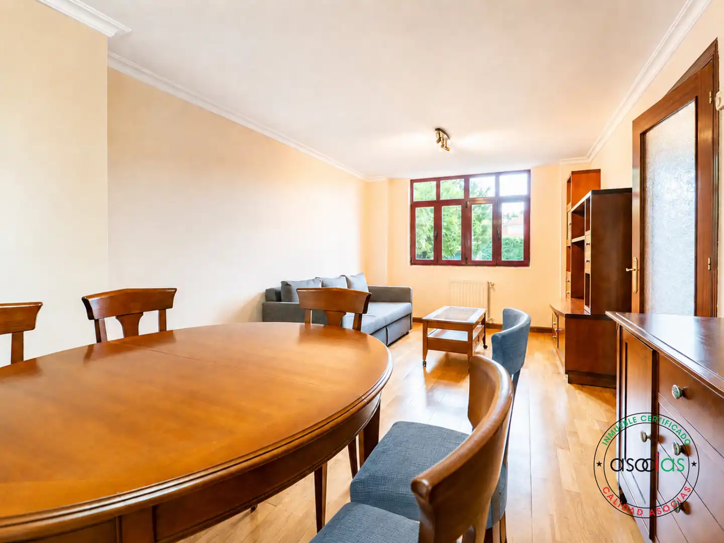 Living room of Detached homes for sale in Gijón   with Heating, Private garden and Parquet flooring