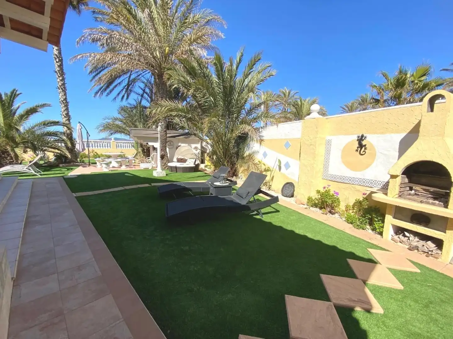 Terrasse von Haus oder Chalet zum Verkauf in La Manga del Mar Menor mit Klimaanlage, Heizung und Privatgarten