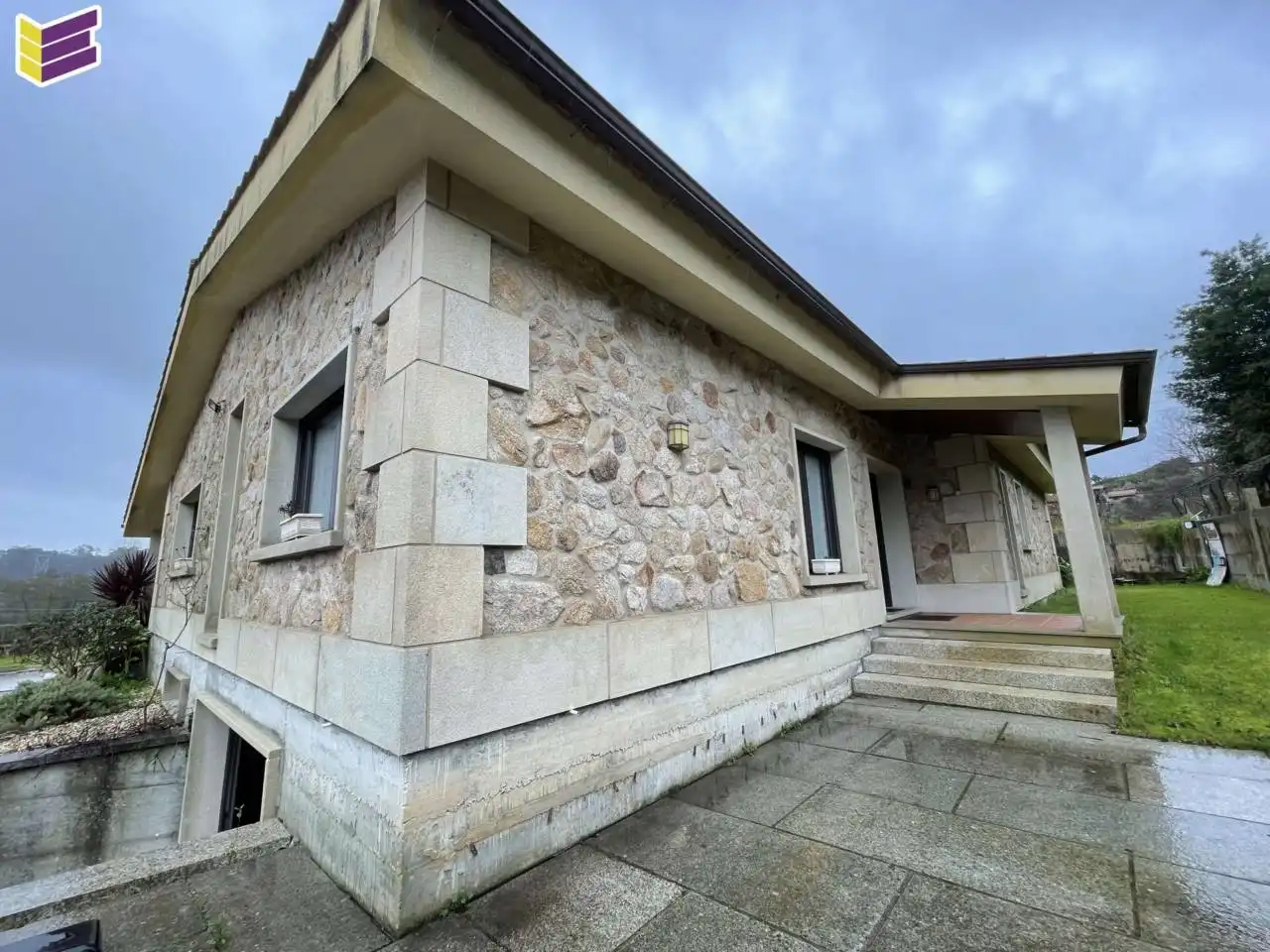 Vista exterior de Casa o chalet en venta en Salceda de Caselas con Calefacción, Terraza y Piscina