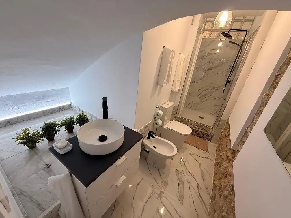 Baño de Piso de alquiler en Xaló con Aire acondicionado y Calefacción