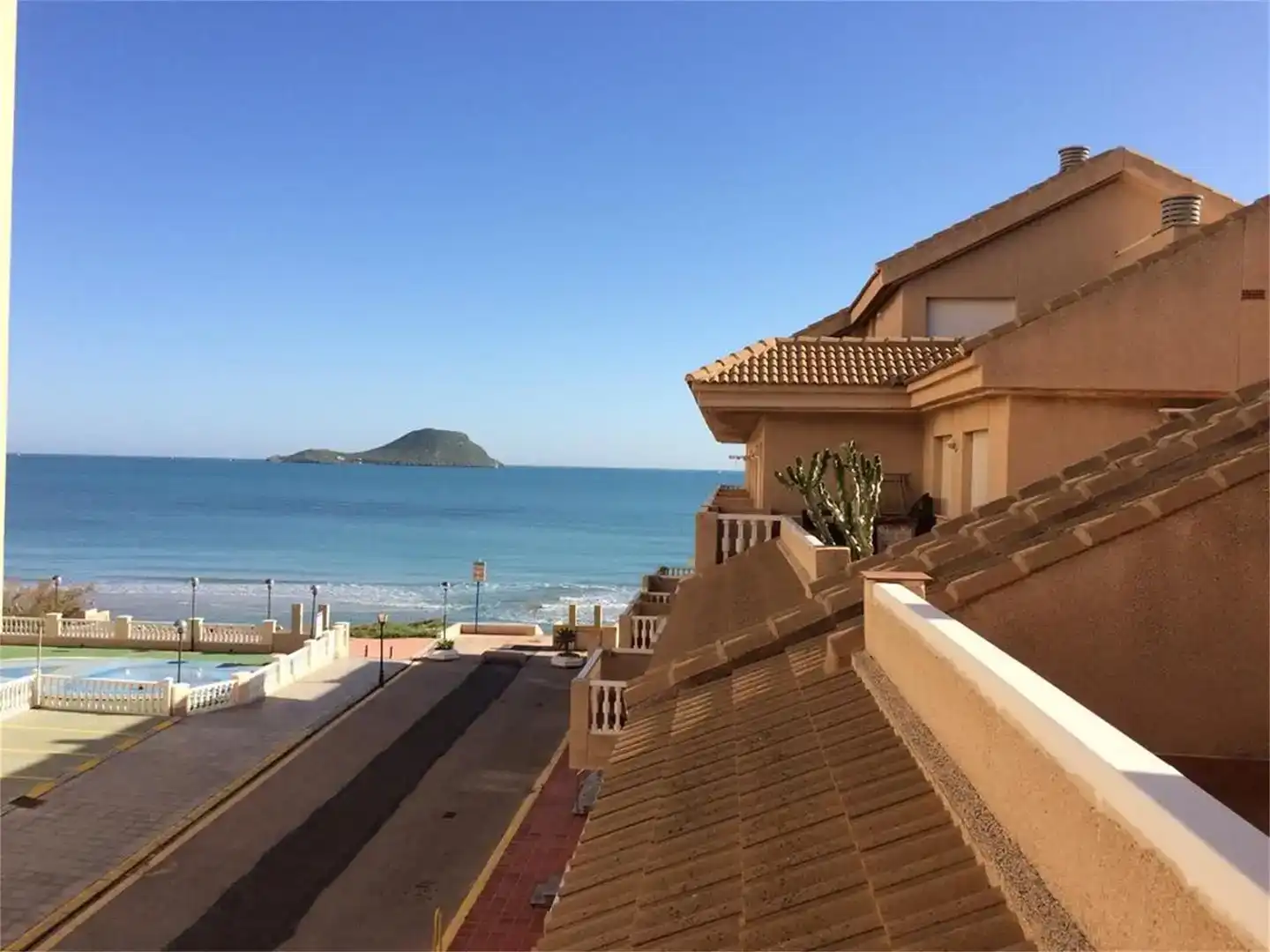 Exterior view of Flat for rent in La Manga del Mar Menor  with Private garden, Storage room and Swimming Pool