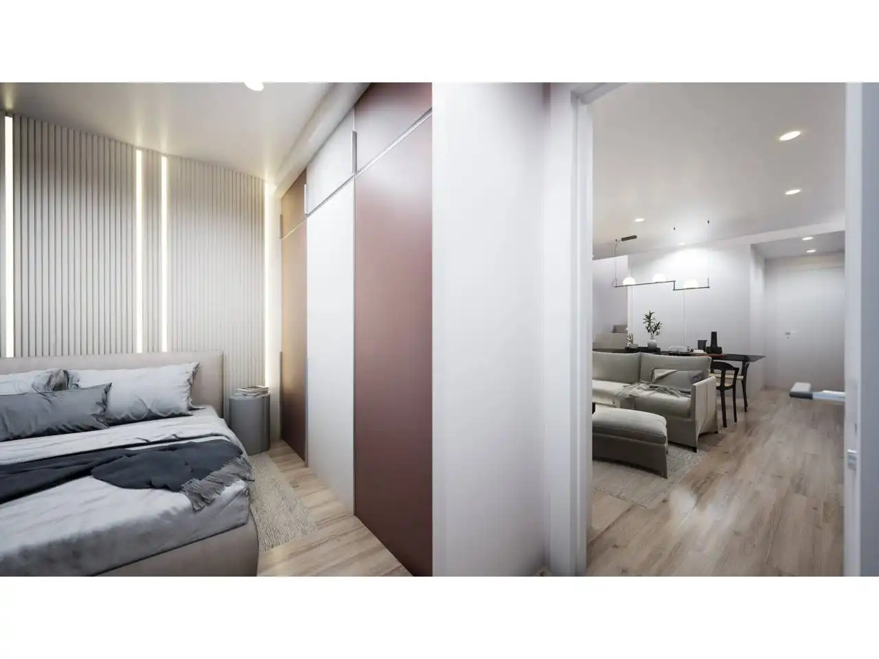 Schlafzimmer von Maisonette zum Verkauf in Terrassa mit Klimaanlage, Heizung und Parkett
