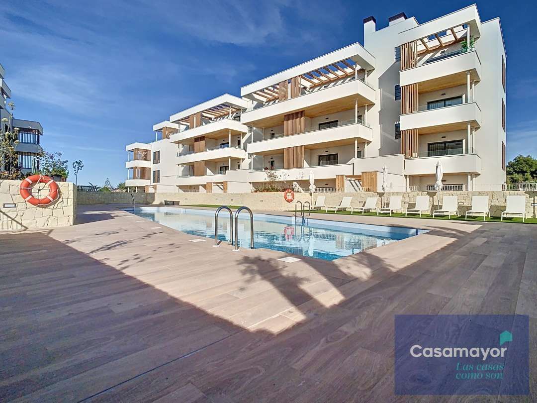 Swimming pool of Attic to rent in Sant Joan d'Alacant  with Air Conditioner, Heating and Private garden