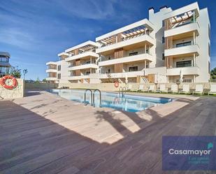 Swimming pool of Attic to rent in Sant Joan d'Alacant  with Air Conditioner, Heating and Private garden