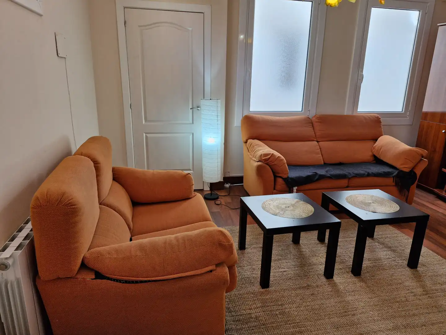 Sala de estar de Piso de alquiler en Bilbao  con Calefacción, Parquet y Trastero