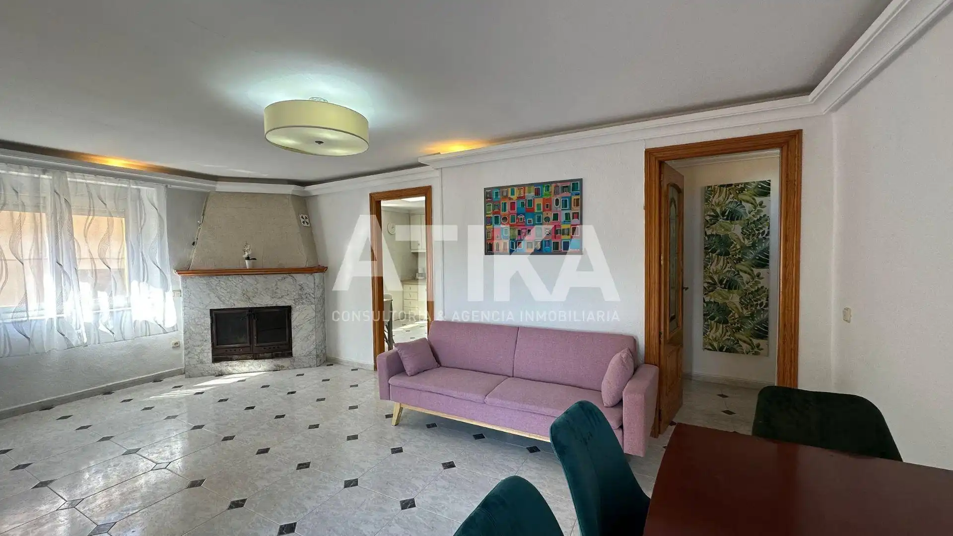 Sala de estar de Casa o chalet en venta en Banyeres de Mariola con Aire acondicionado, Calefacción y Terraza