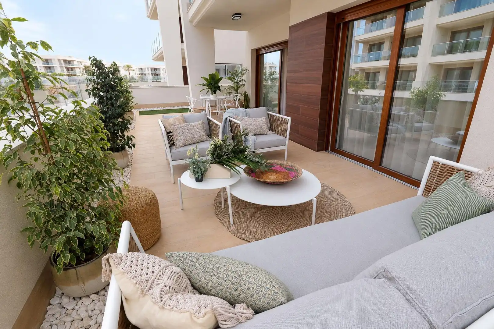 Terraza de Apartamento en venta en Campo de Murcia