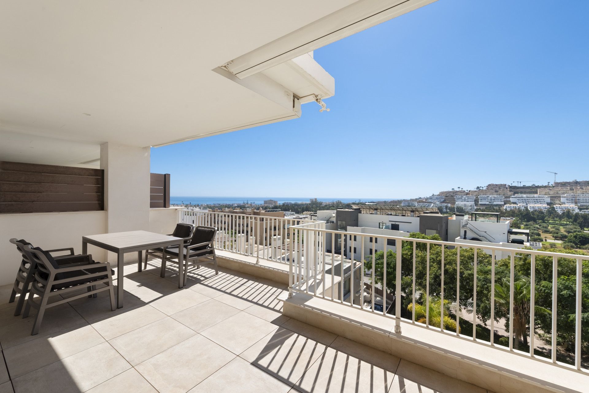 Terrace of Apartment for sale in Mijas  with Air Conditioner, Terrace and Swimming Pool