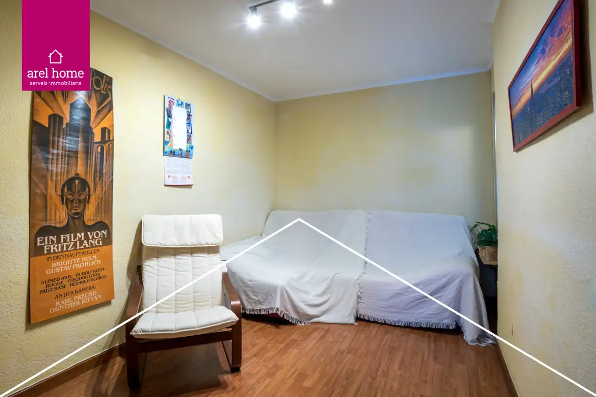 Bedroom of Flat for sale in L'Hospitalet de Llobregat  with Parquet flooring and Balcony