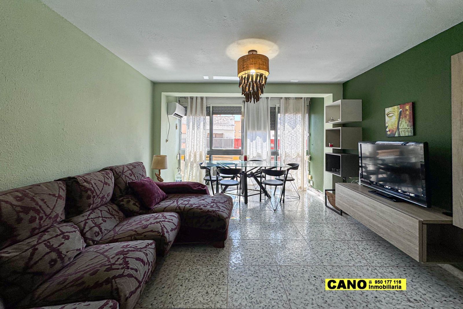 Living room of Flat for sale in  Almería Capital