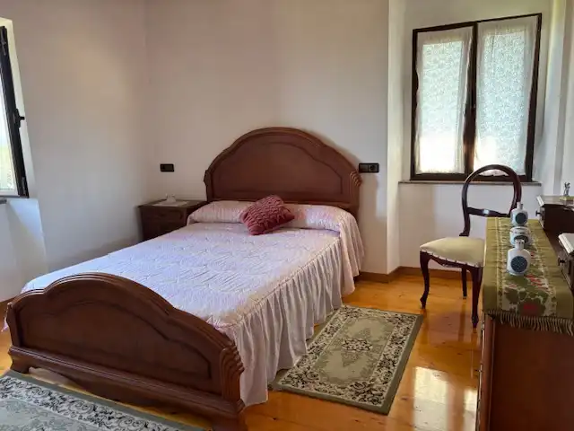Dormitori de Casa o xalet de lloguer en Valdoviño amb Moblat, Forn i Rentadora