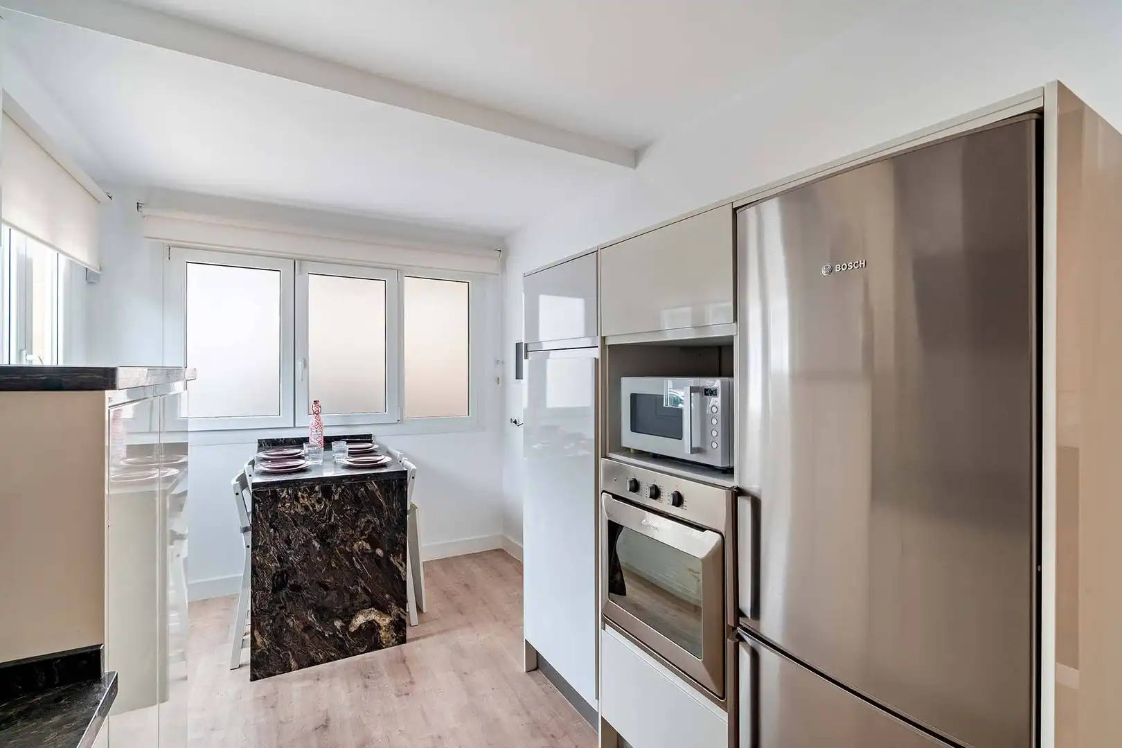 Kitchen of Detached homes for sale in Roquetas de Mar  with Air Conditioner and Community pool