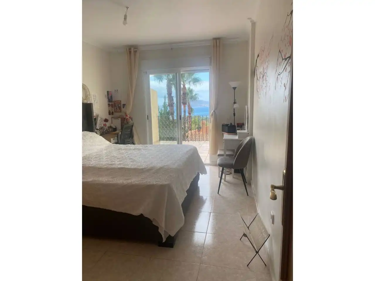 Bedroom of Detached homes for sale in Alicante / Alacant  with Air Conditioner, Terrace and Furnished