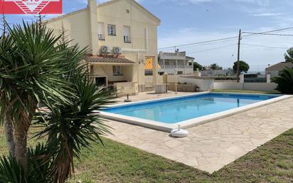 Swimming pool of House or chalet for sale in Alcanar  with Air Conditioner, Terrace and Swimming Pool