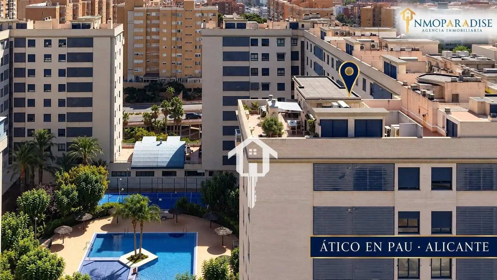 Attico con terrazza in vendita a Calle MED MANUEL ALBEROLA, imagen 2