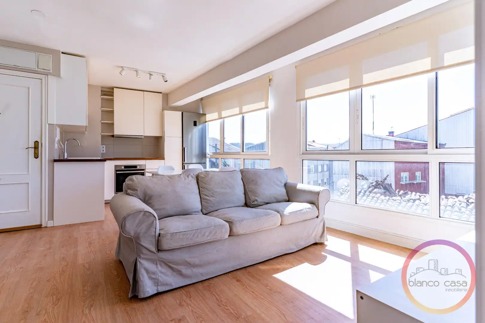 Sala de estar de Piso en venta en Carballo