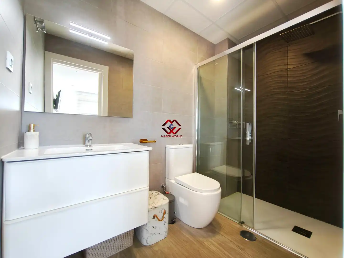 Bany de Apartament en venda en Puerto de Mazarrón