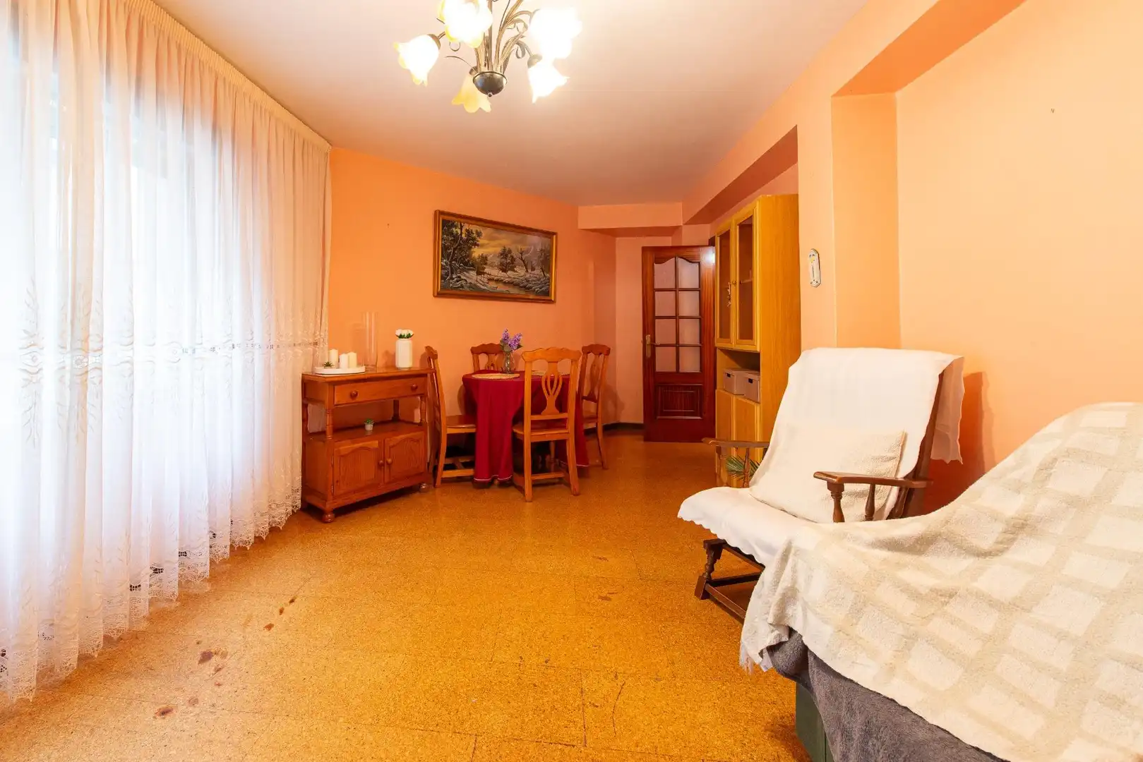 Sala de estar de Planta baja en venta en A Coruña Capital 
