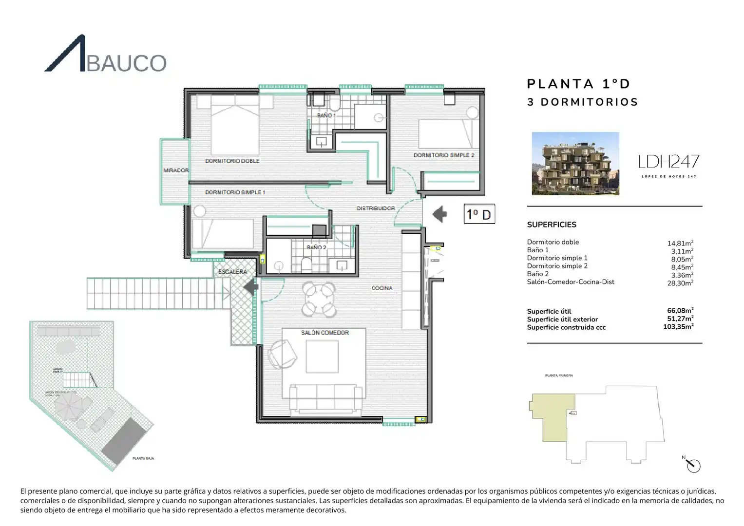 Neubau-Wohnung mit Pool zum Verkauf in Calle de López de Hoyos 247, imagen 11