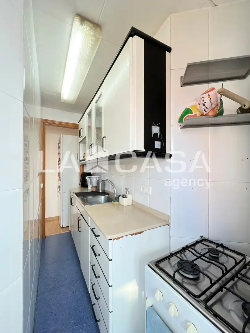 Cocina de Ático en venta en Badalona con Calefacción y Terraza