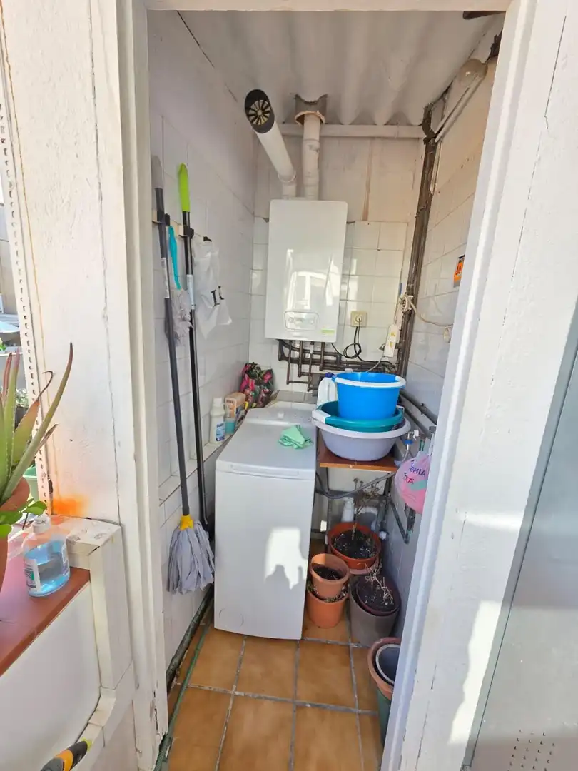 Cocina de Planta baja en venta en Igualada con Calefacción, Terraza y Trastero