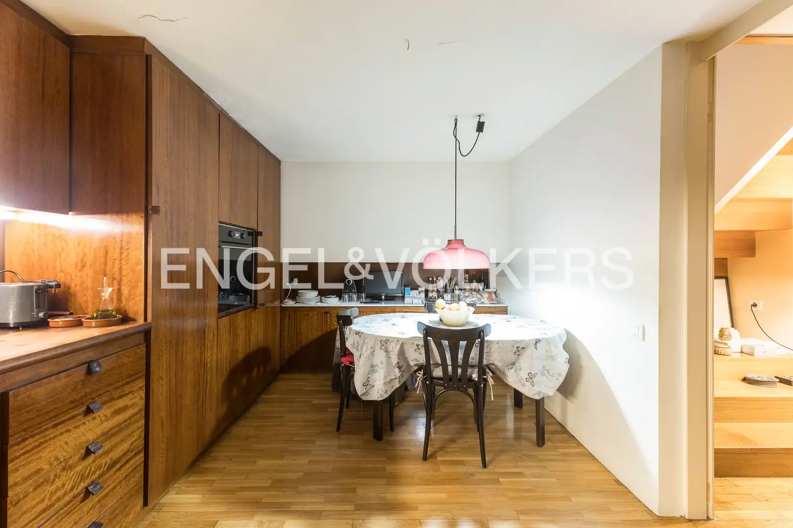 Küche von Maisonette zum Verkauf in Barcelona mit Heizung und Parkett