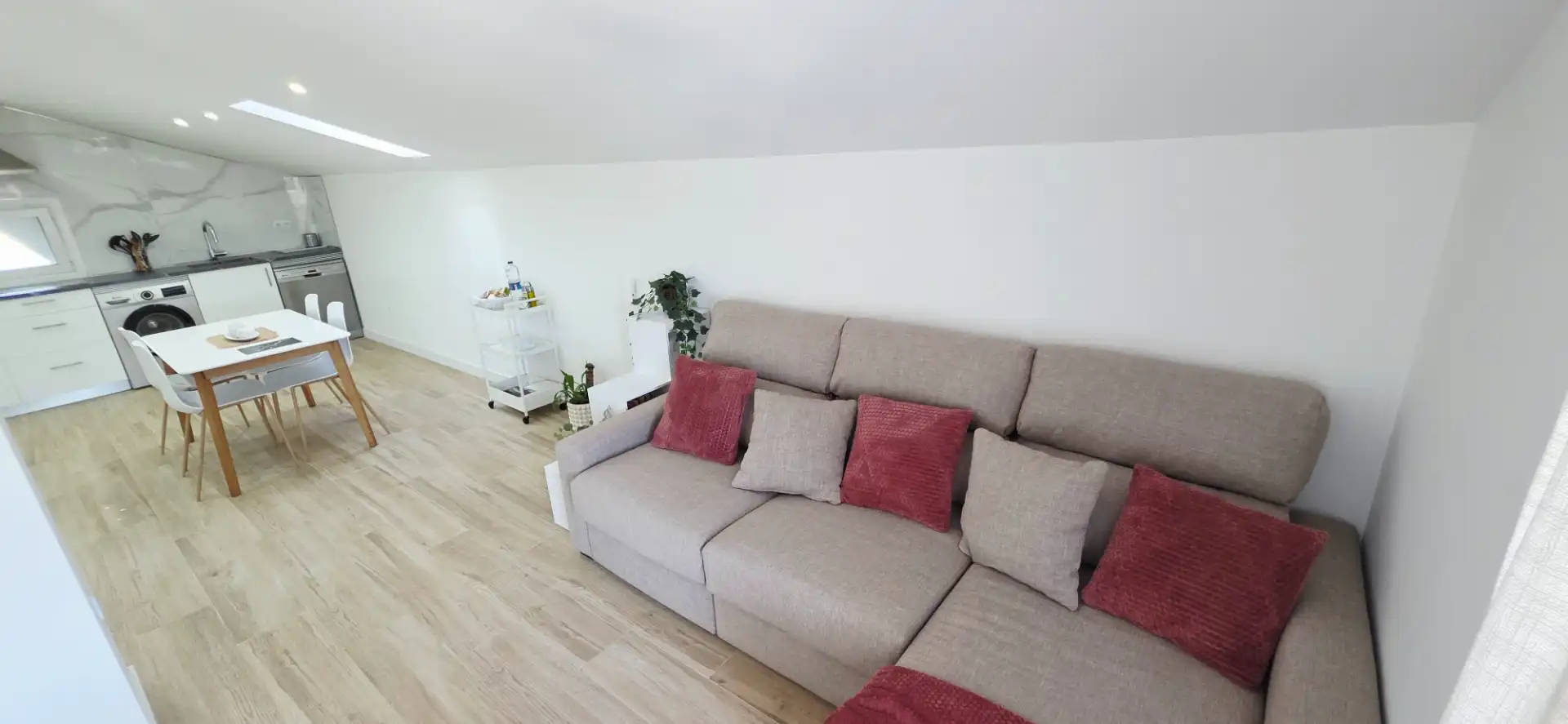 Sala de estar de Estudio de alquiler en Sopela con Calefacción, Amueblado y Horno