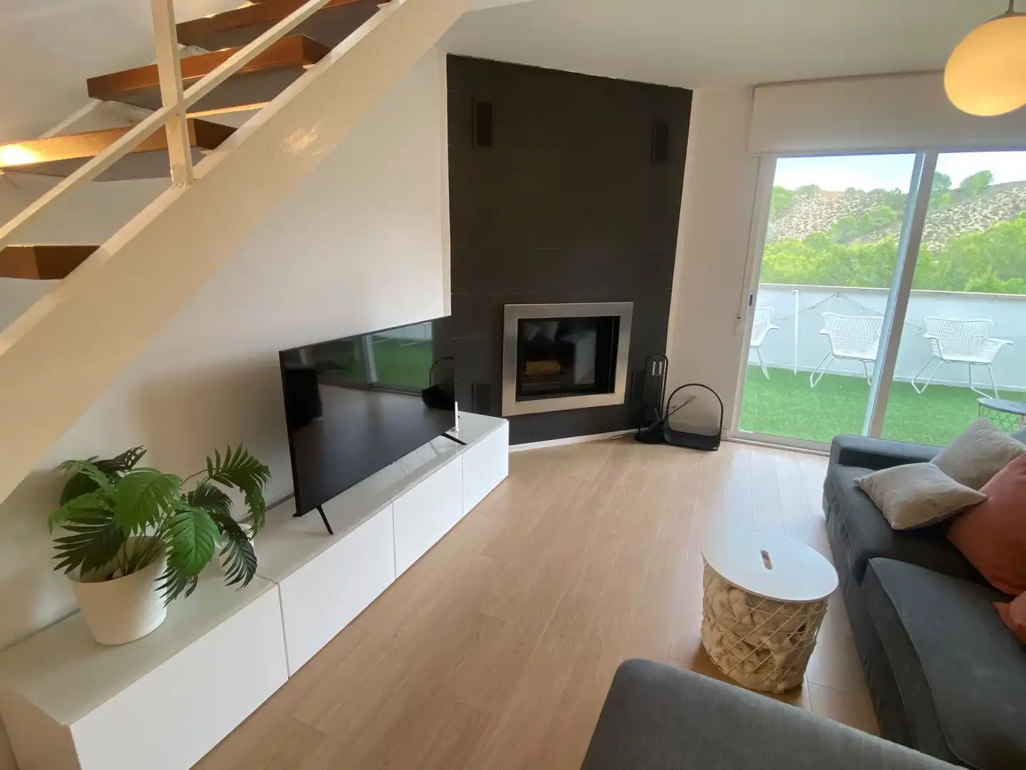 Wohnzimmer von Dachboden zum Verkauf in Molina de Segura mit Klimaanlage, Heizung und Terrasse