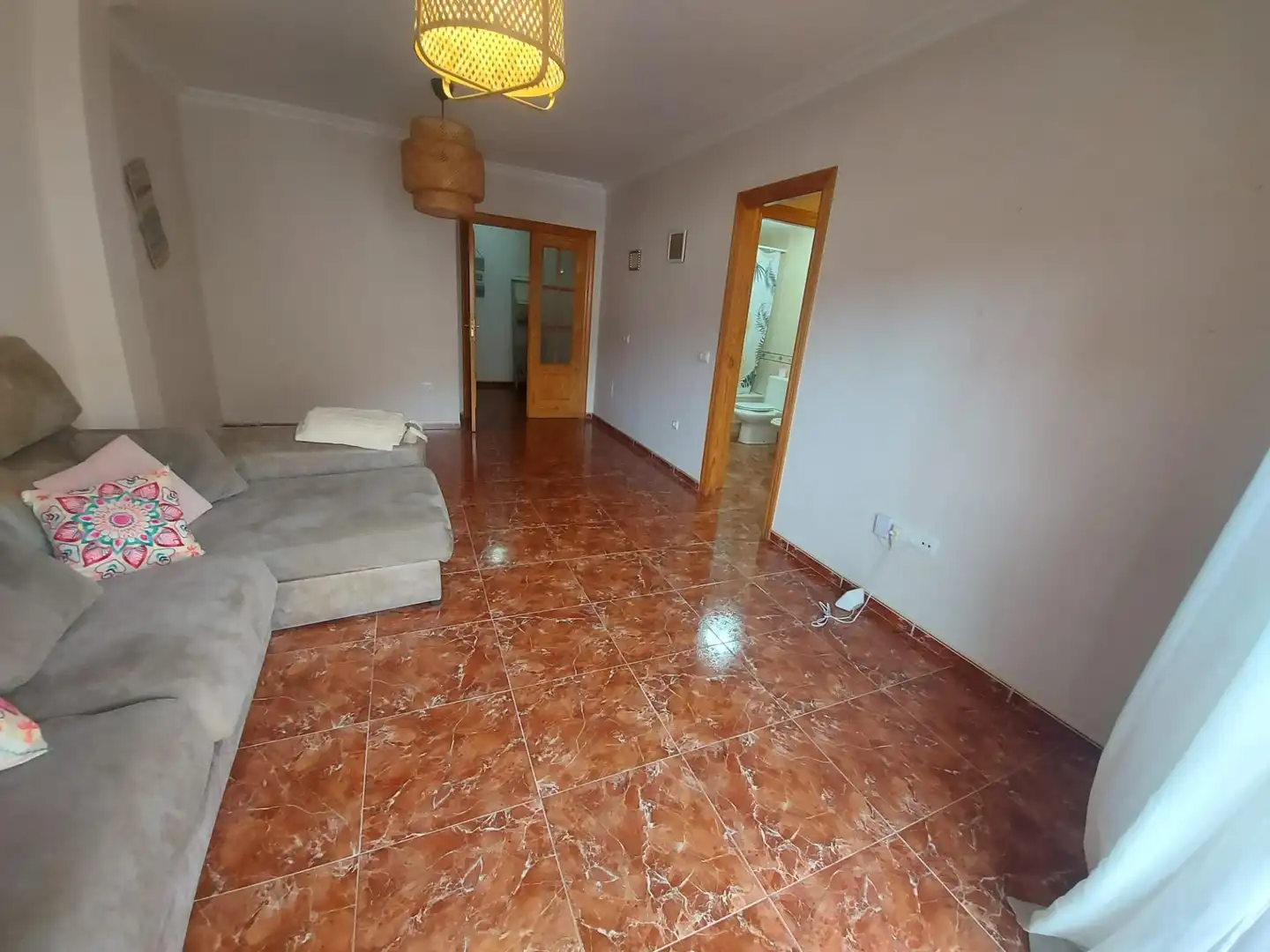 Sala de estar de Piso en venta en El Ejido con Terraza y Amueblado