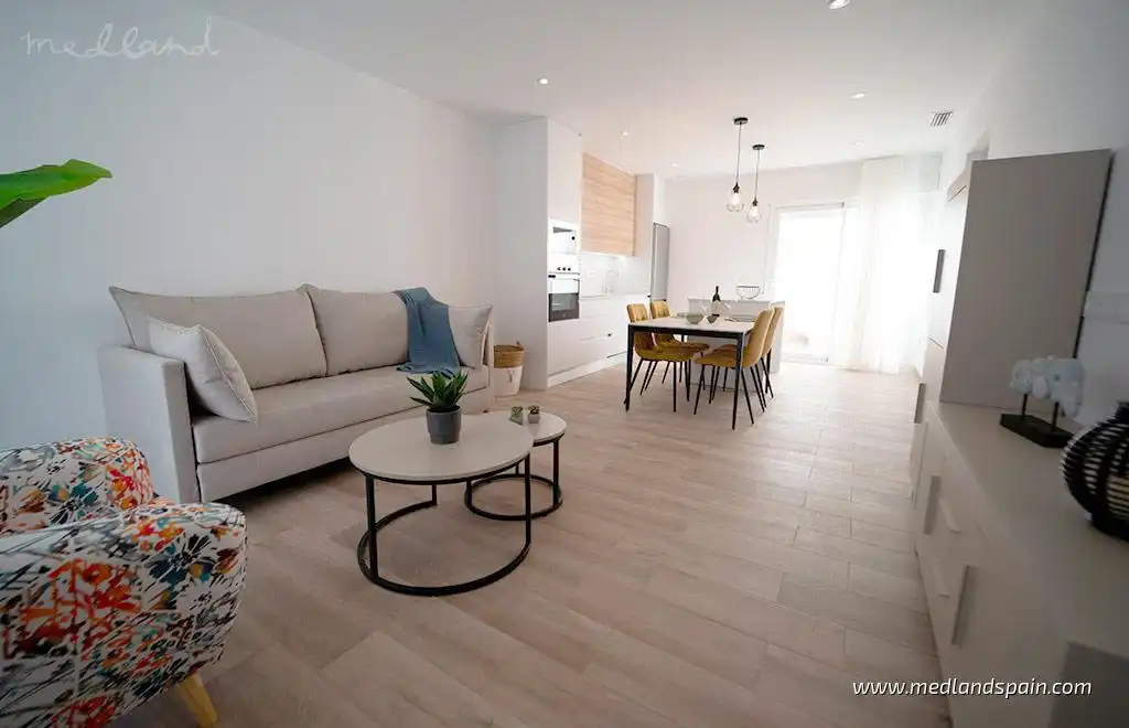 Sala d'estar de Casa o xalet en venda en San Javier amb Terrassa i Piscina