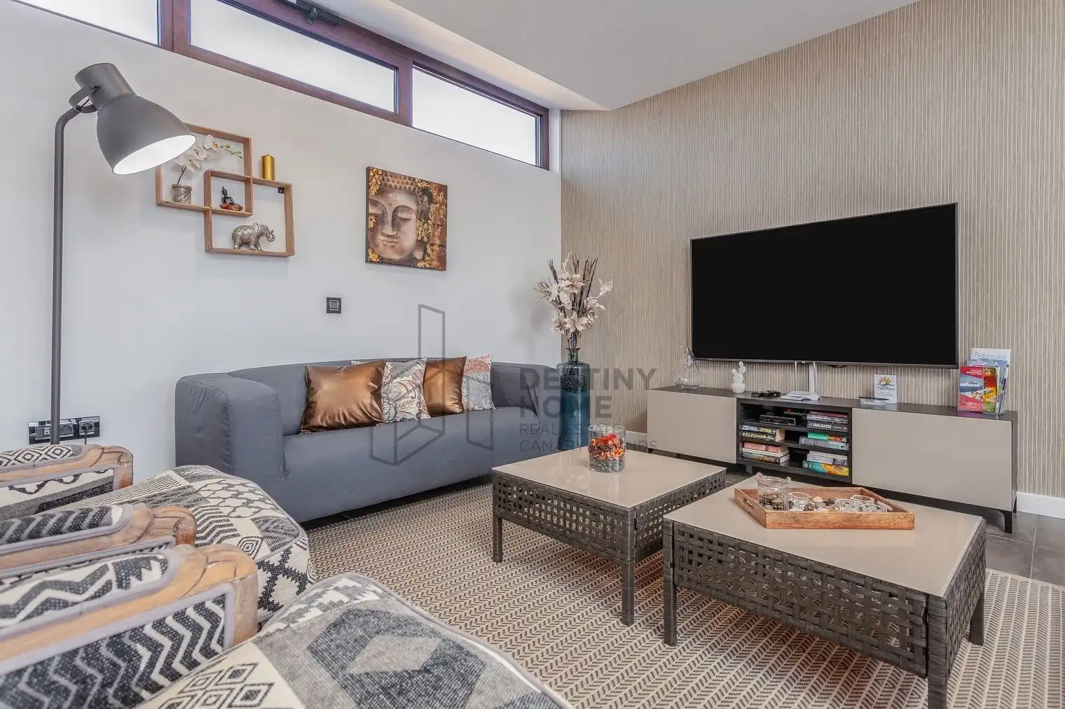 Sala de estar de Casa o chalet en venta en Antigua con Jardín privado, Terraza y Piscina