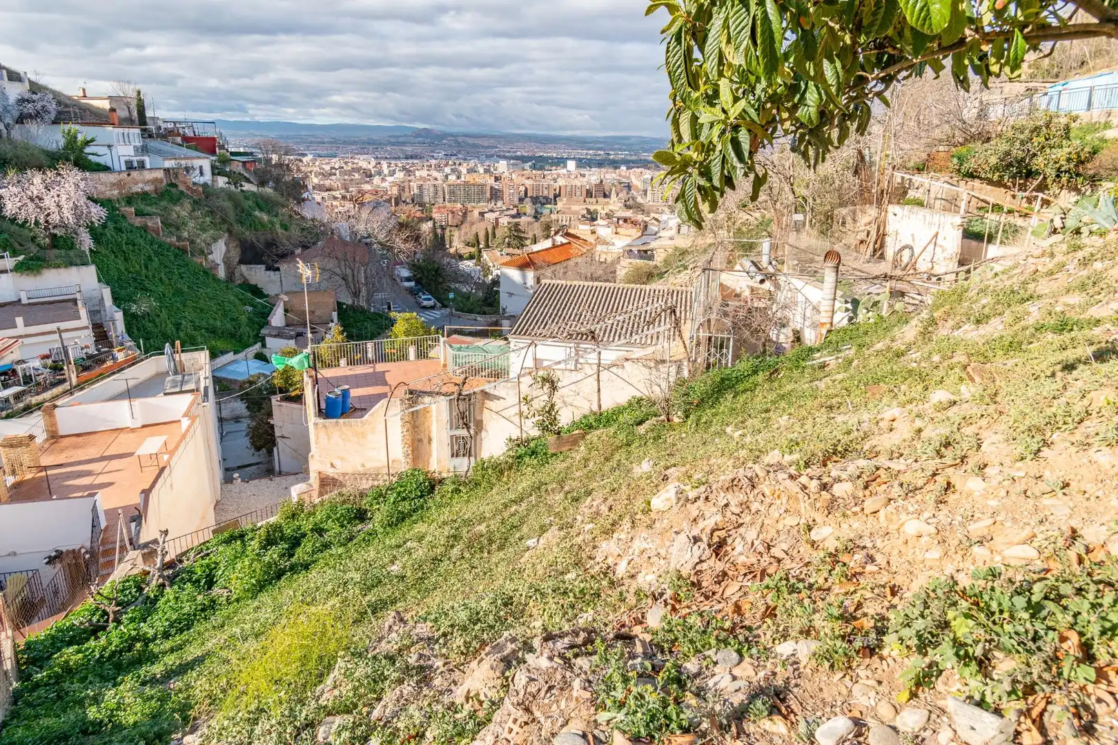 Exterior view of Houses for sale in Granada  with Private garden and Terrace
